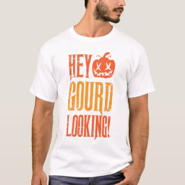 Hej Gourd-Tittar Halloween T-Shirt