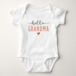 Hej Grandma Gravid Notice T Shirt