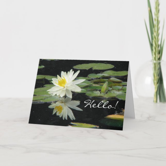 Hej Greeting Card Kort (Framsida)