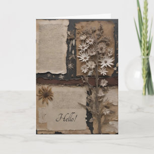 Hej Greeting Card Tack Kort