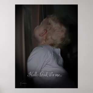 Hej Gud, det är jag... Poster