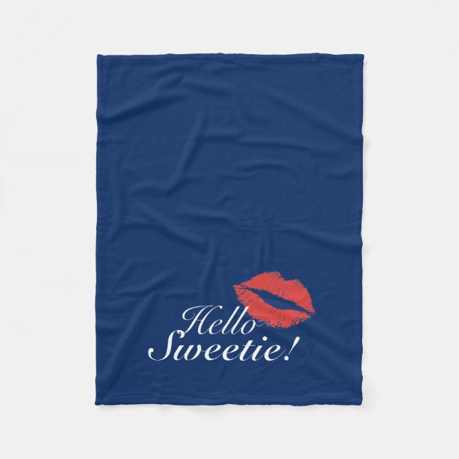 Hej, gullet! fleecefilt (Framsidan)