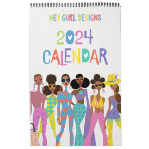 Hej, Gurl-design 2024-kalender Kalender