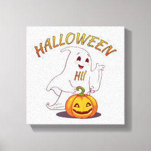 Hej! Halloween Canvastryck