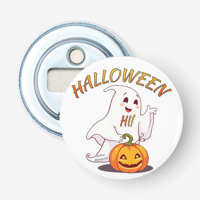 Hej! Halloween Flasköppnare (Framsidan)