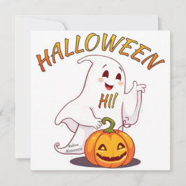 Hej! Halloween Inbjudningar