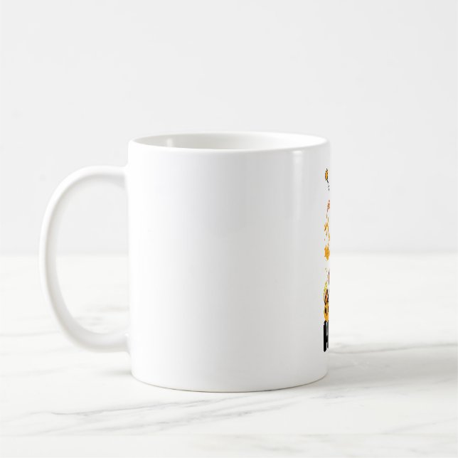 hej Halloween Kaffemugg (Vänster)