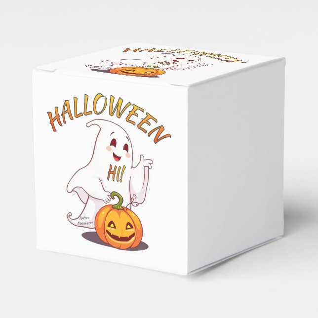 Hej! Halloween Presentaskar (Framsidan Sidan)