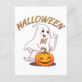 Hej! Halloween Vykort