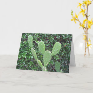 Hej! Hälsning från en söt Cactus eller Mouse? Kort