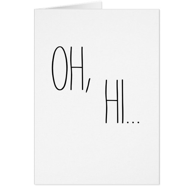 Hej... Hälsningskort (Framsidan)