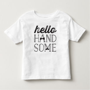 Hej Handsome Bow Tie Little Man Boy Kids T-shirt