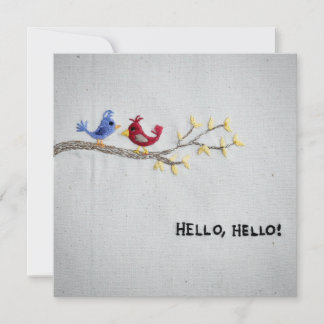 Hej Hej Greeting Card Kort