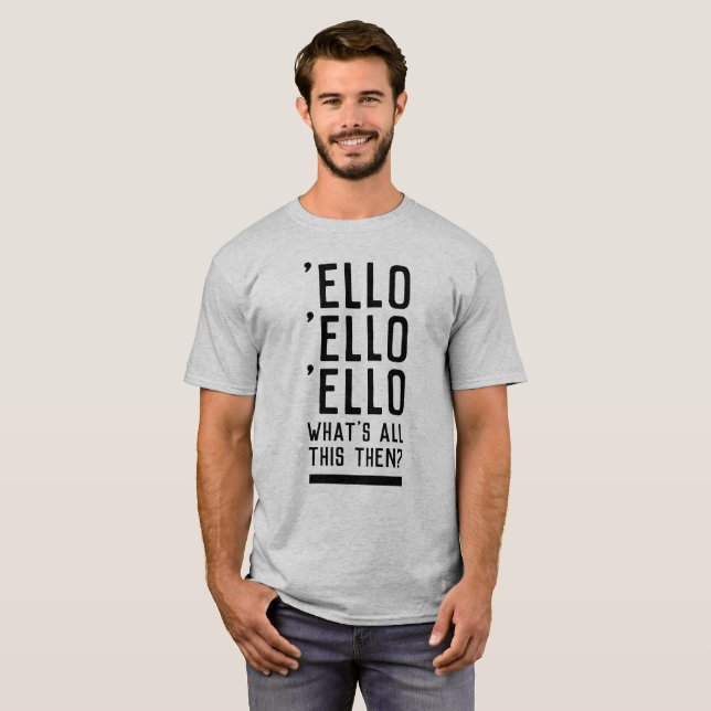 Hej, Hej, Hej - Polistema. T Shirt (Hel framsida)