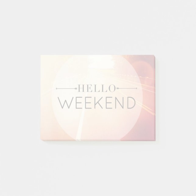 Hej Helg 3 Post-it Block (Framsida)