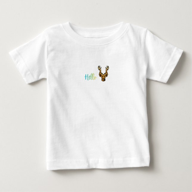Hej Hjort T Shirt (Framsida)