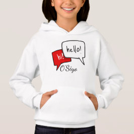 Hej Hoodie T Shirt