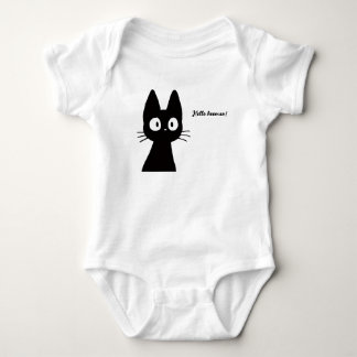 Hej Hooman Katt för Bebis T Shirt