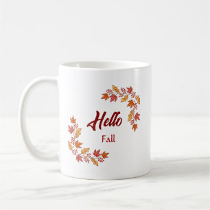 Hej Höst Höstlöv - Mysig Säsongsaccent Kaffemugg