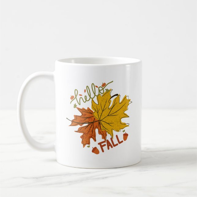 Hej höst kaffemugg (Vänster)