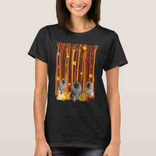 Hej Höst Keeshonds Lönnlöv Höst Pumpa Män T Shirt