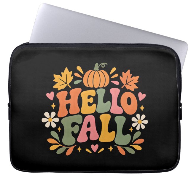 Hej höst laptop fodral (Framsidan)