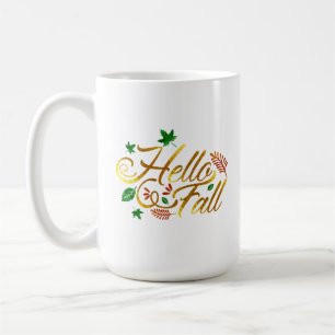 Hej Höst löv Kaffemugg