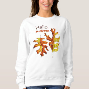 Hej Höst löv Vacker Nature Älskare T Shirt
