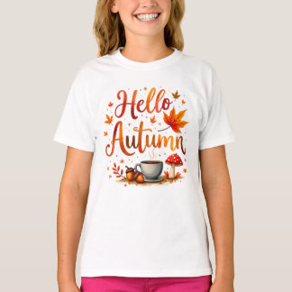 Hej Höst, mysigt nostalgia T Shirt