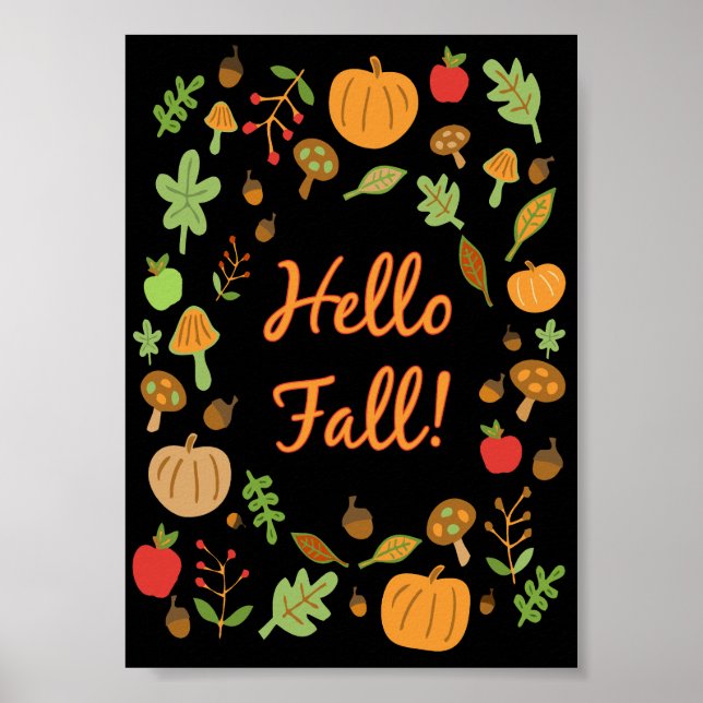 Hej Höst! Poster (Framsidan)