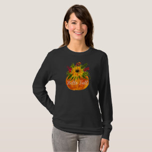 Hej Höst Solrosor Pumpa Höst Rustik T Shirt