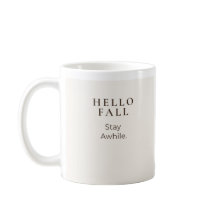 Hej Höst Stanna Ett Tag | Mysig Höstpresent