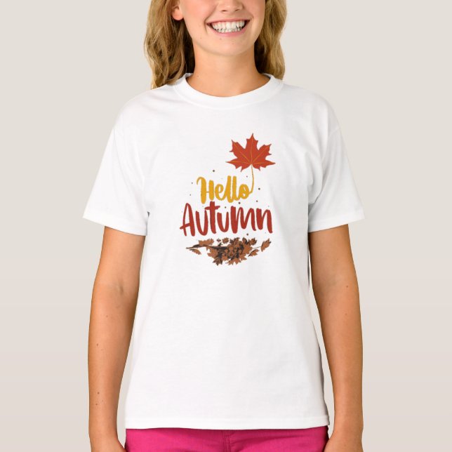Hej höst t shirt (Framsida)