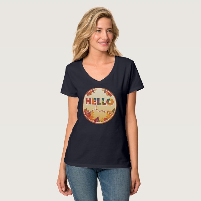 Hej höst t shirt (Hel framsida)