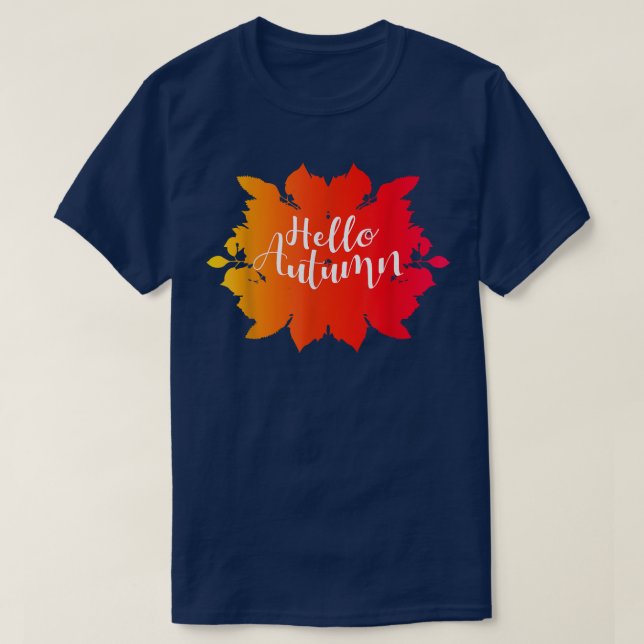 Hej höst t shirt (Design framsida)