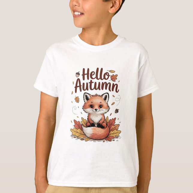 Hej Höst T Shirt (Framsida)