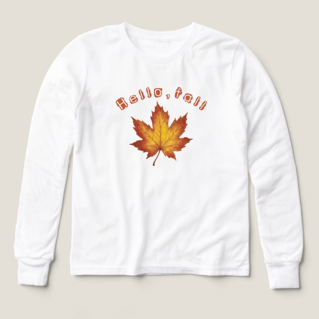 Hej höst t shirt (Design framsida)