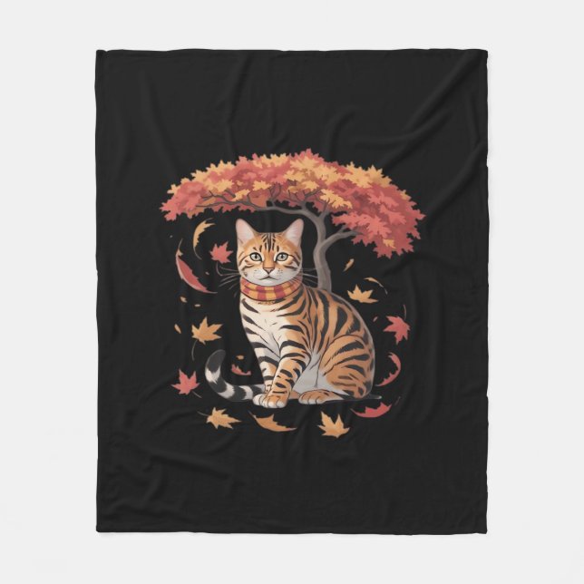 Hej Höst Thanksgiving Det är Fall Y'all Fleecefilt (Framsidan)