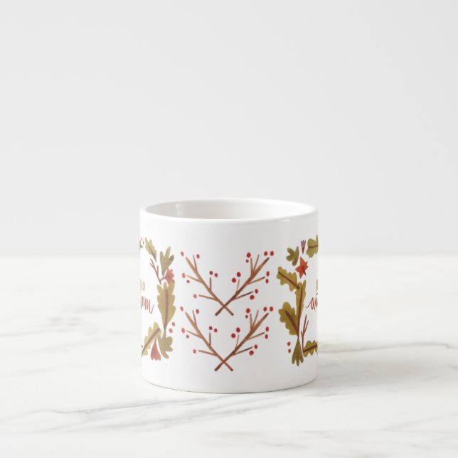 hej hösten espressomugg (Framsidan)