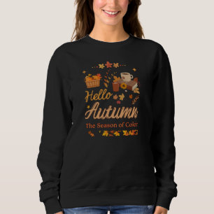Hej hösten - Färg höst löv desi T Shirt