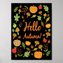 Hej Hösten! Poster