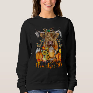 Hej hösten sjunker med årstidens höglandstumma t shirt