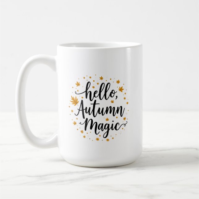 hej, höstens magi kaffemugg (Vänster)