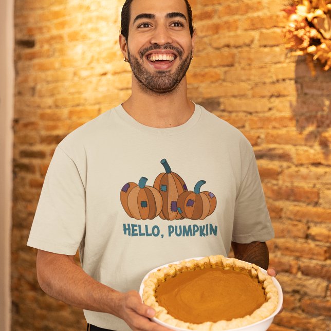 Hej, höstgrafik med Pumpkin Fall T Shirt (Skapare uppladdad)