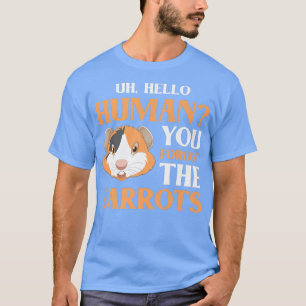 Hej Human du glömde morötter Guin Gris T Shirt