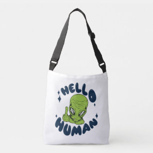 Hej, humant, Alien Axelväska