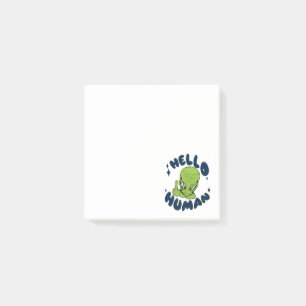 Hej, humant, Alien Post-it Block