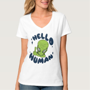 Hej, humant, Alien T Shirt