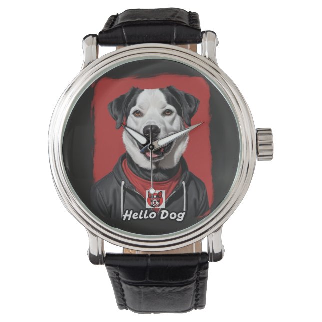 Hej Hund Watch Armbandsur (Framsida)