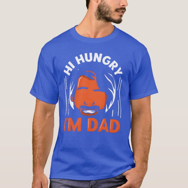 Hej Hungriga vänner i Im Pappa pappa Fars dag Far T Shirt (Framsida)